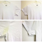 Как убрать жёлтые пятна пота на белой одежде