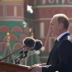 Речь президента Владимира Путина на Параде Победы в Москве, 9 мая 2015 года